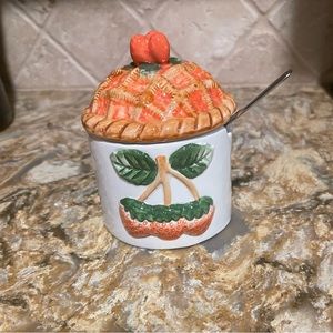 Cute strawberry sugar cup w room for spoon